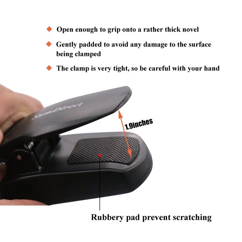 SumDirect Music Stand Light - 9 LED Adjustable Clip on Piano Lights, USB and Battery Operated, Perfect for Piano, Book Reading, Orchestra, Podium, Easel - Image 4